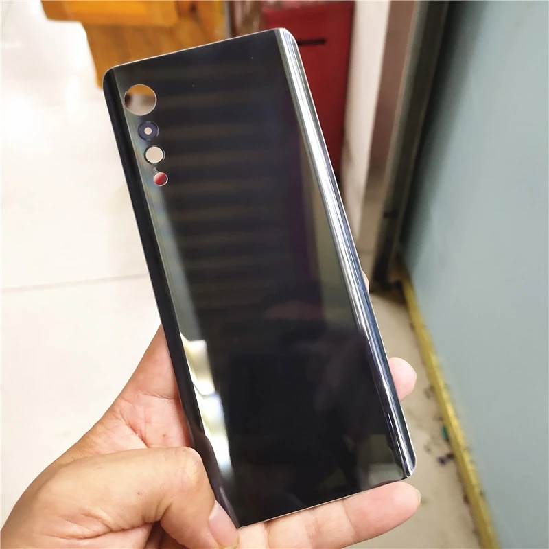New Glass Battery Door Back Cover Housing For LG Velvet 5G G9 G900 LM-G900N (Korean Version)Replacement Parts