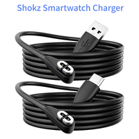 Magnetic Charger USB/Type-C Charging Cable For Shokz OpenRun Air For Aftershokz Aeropex AS800/ S803/ S810 For Shokz OpenRun Pro