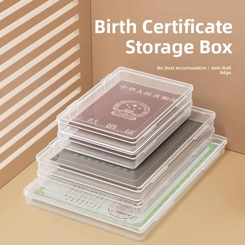boite-de-rangement-pour-certificat-medical-de-bebe-housse-de-protection-boite-d'archives-pour-registre-de-famille-etui-pour-documents-de-vaccination