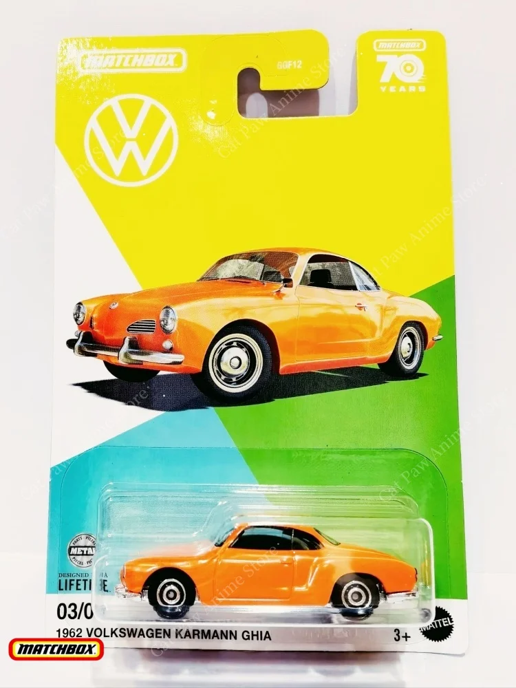Matchbox Volkswagen 70th Anniversary Edition Toy Set - Camargue Beetle Golf And 181 Models Diecast Cars Collection  GGF12 view 6