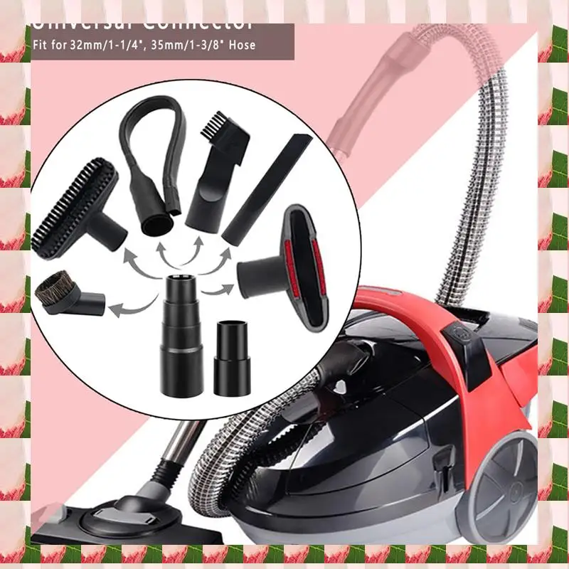 

A57I Universal Plastic Vacuum Attachment For Wet Dry Cleaners With 1-1/4Inch Hose Adapter Accessories