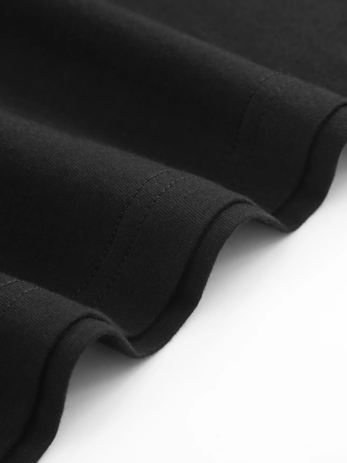 Light Blue Rectangle Background White Rectangular Areashort Sleeved Pure Cotton T-Shirts with Fashionable Patterned Prints