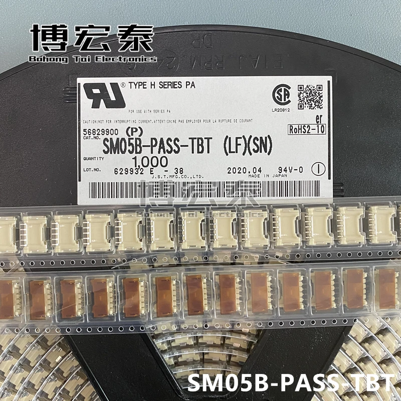 JST  Connector   SM03B-PASS-TBT    SM04B-PASS-TBT   SM05B-PASS-TBT   SM06B-PASS-TBT  SM07B-PASS-TBT      SM08B-PASS-TBT