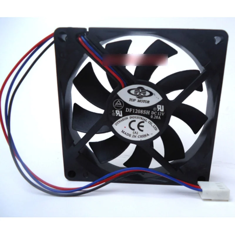

Новый вентилятор охлаждения TOP MOTOR DF1208SH DC12V 0.20A 3pin # QW