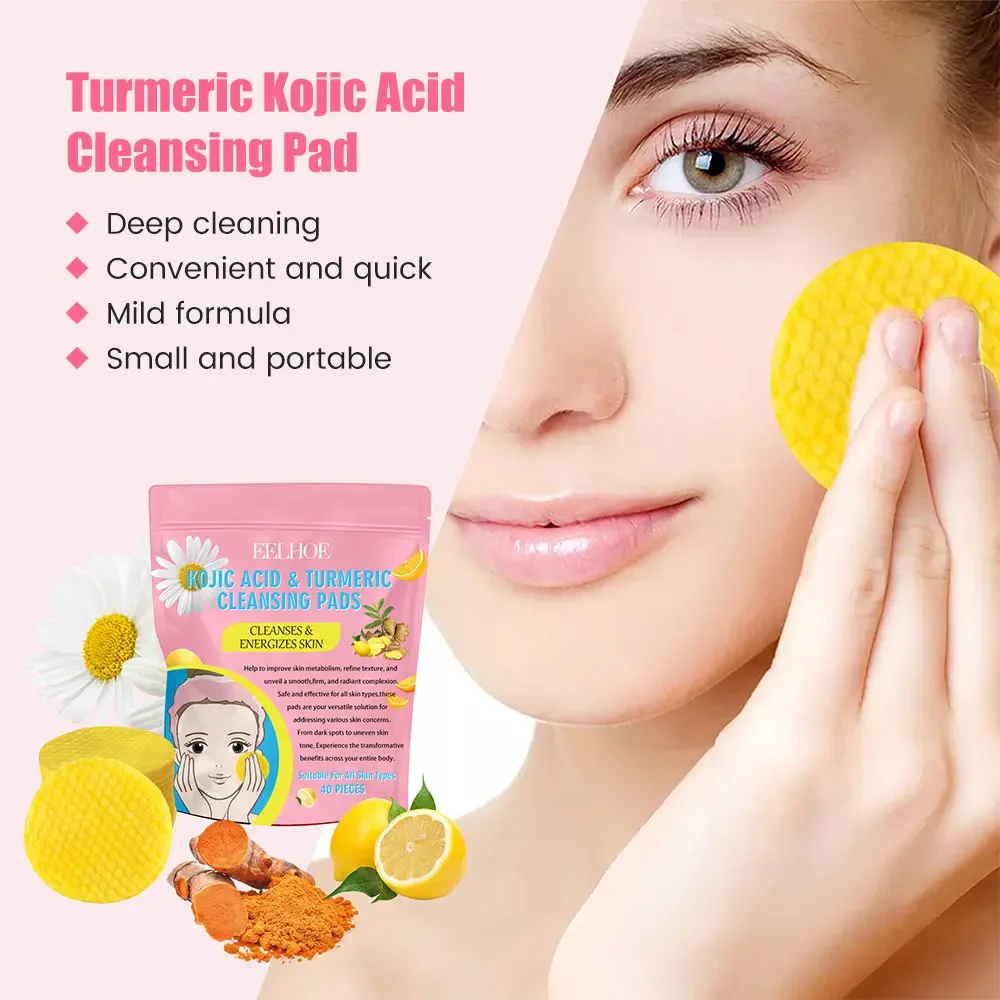 Exfoliating Pads Fades Discoloration Resurfacing Pads Facial Care Supplies Natural Skin Exfoliation Sponge Kit