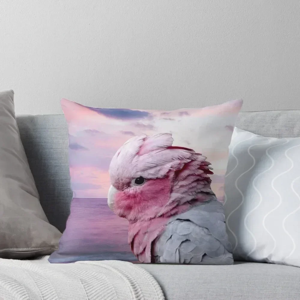 

Parrot Galah Cockatoo Throw Pillow Decorative Cushions For Living Room Covers For Sofas pillow