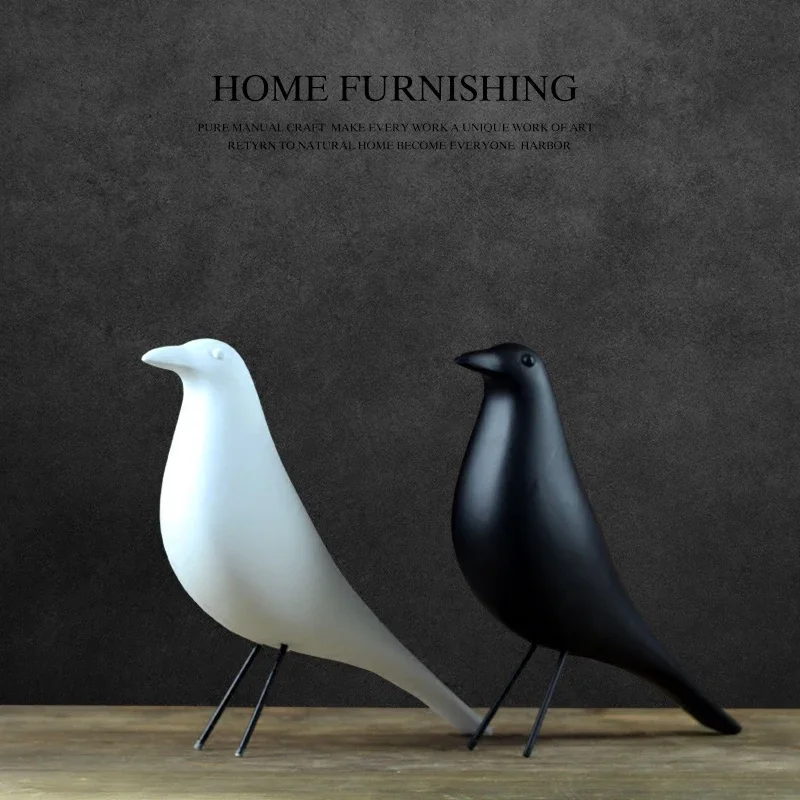 

Creative Resin Bird Home Furnishing Decoration Crafts Office Arts Wedding Christmas Gift Peace Dove Statue House Mascot