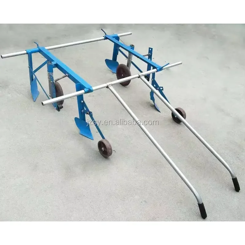 High Efficiency Agricultural Use Hand Pull Vegetable Seed Plastic Mulch Layer Machine/manual Plastic Layer Covering Machine