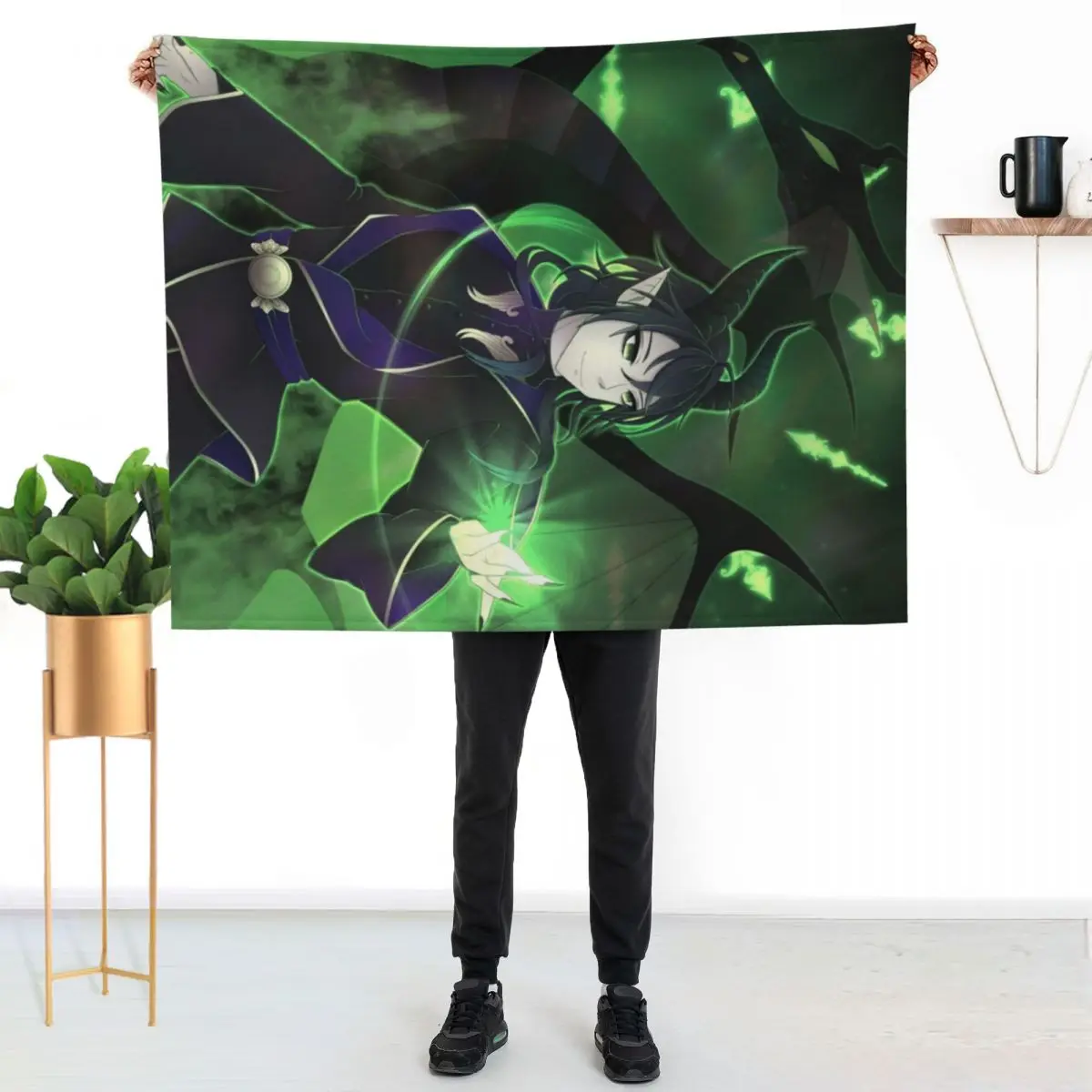 Malleus Draconia Throw Blanket Multi Use Warm Blanket for Living Room Bedroom