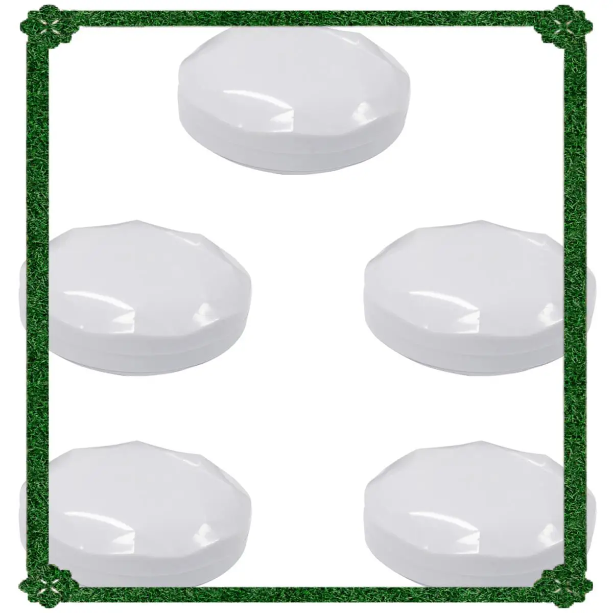 24-Hour Delivery 5Pcs NRF51822 Bluetooth Beacon Tag Eddystone Ibeacon Ble4.2 Module Locator Beacon, White