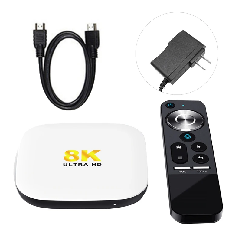 For H96 Max M2 TV Box 4GB+64GB Android 13 Smart TV Box WIFI6 BT 5.0 8K AV1 Media Player RK3528 TV Set Top Box