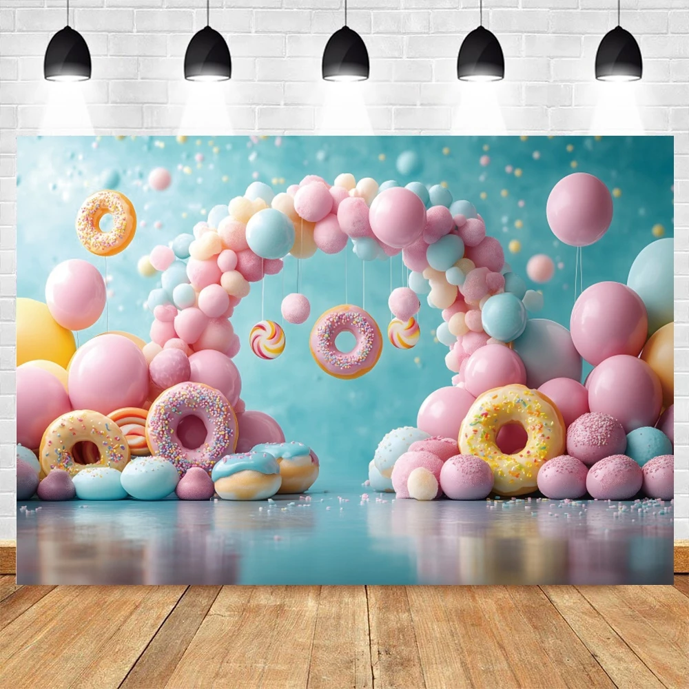 خلفية الصورة من قوس قذيفة قاع البحر الحلوى ، خلفيات التصوير الفوتوغرافي للاستحمام الطفل ، التصوير الفوتوغرافي لعيد الميلاد ، استوديو الصور ، صور ضوئية