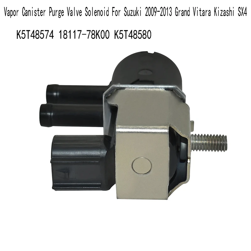 K5T48574 Vapor Canister Purge Valve Solenoid For Suzuki 2009-2013 Grand Vitara Kizashi SX4 18117-78K00 K5T48580