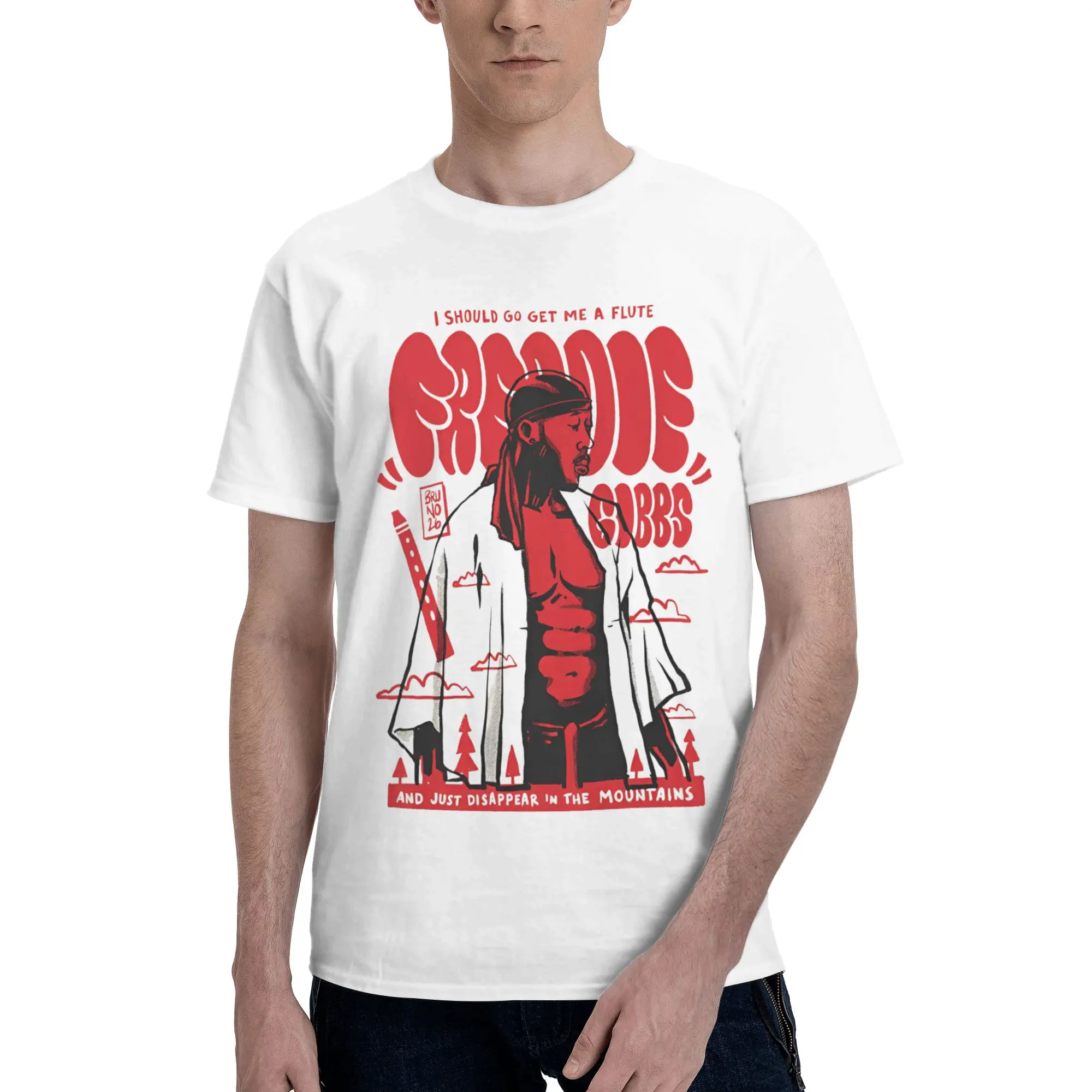Men Women New Arrival Freddie Gibbs 2026 The Last Rabbit Tour   Tee T Shirt 100% Cotton  T-shirts Clothes
