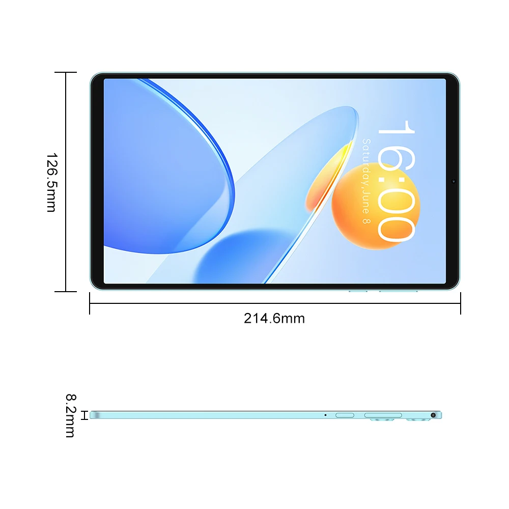 Teclast P50Mini Tablet (Unisoc T606 Octa-Core/4GBRAM+128GBROM/Android15) Custodia per tablet, tastiera e mouse wireless Pacchetto di accessori