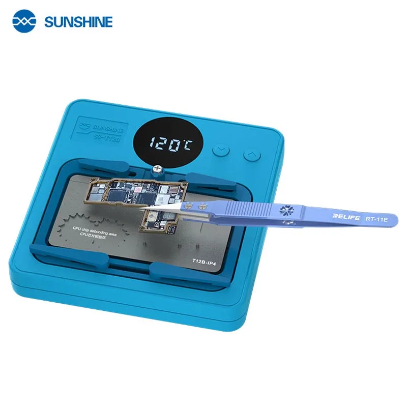 SUNSHINE SS-T12B Intelligent Maintenance Heating Platform Precise Fit Support Android Phone IP7G-14PM Series Multi-functional