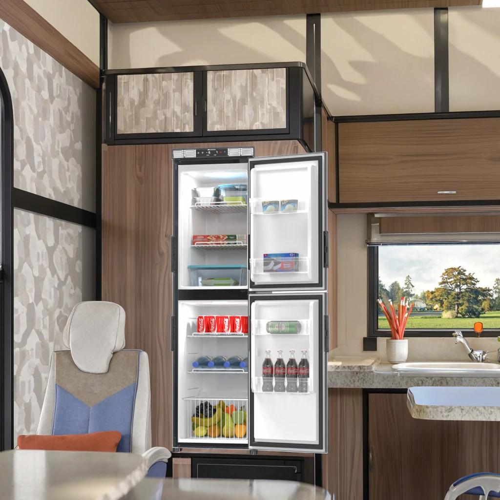 

157L DC 12V Motorhome Freezer RV Interior Accessory Free Standing Refrigerator for Motorhomes and RVS