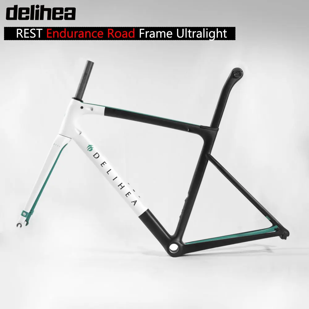 

delihea REST-Ultralight Carbon Bicycle Frame, Rim, Disc, Road Bike, Endurance, Climbing, Europe DPD, T800 Fiber