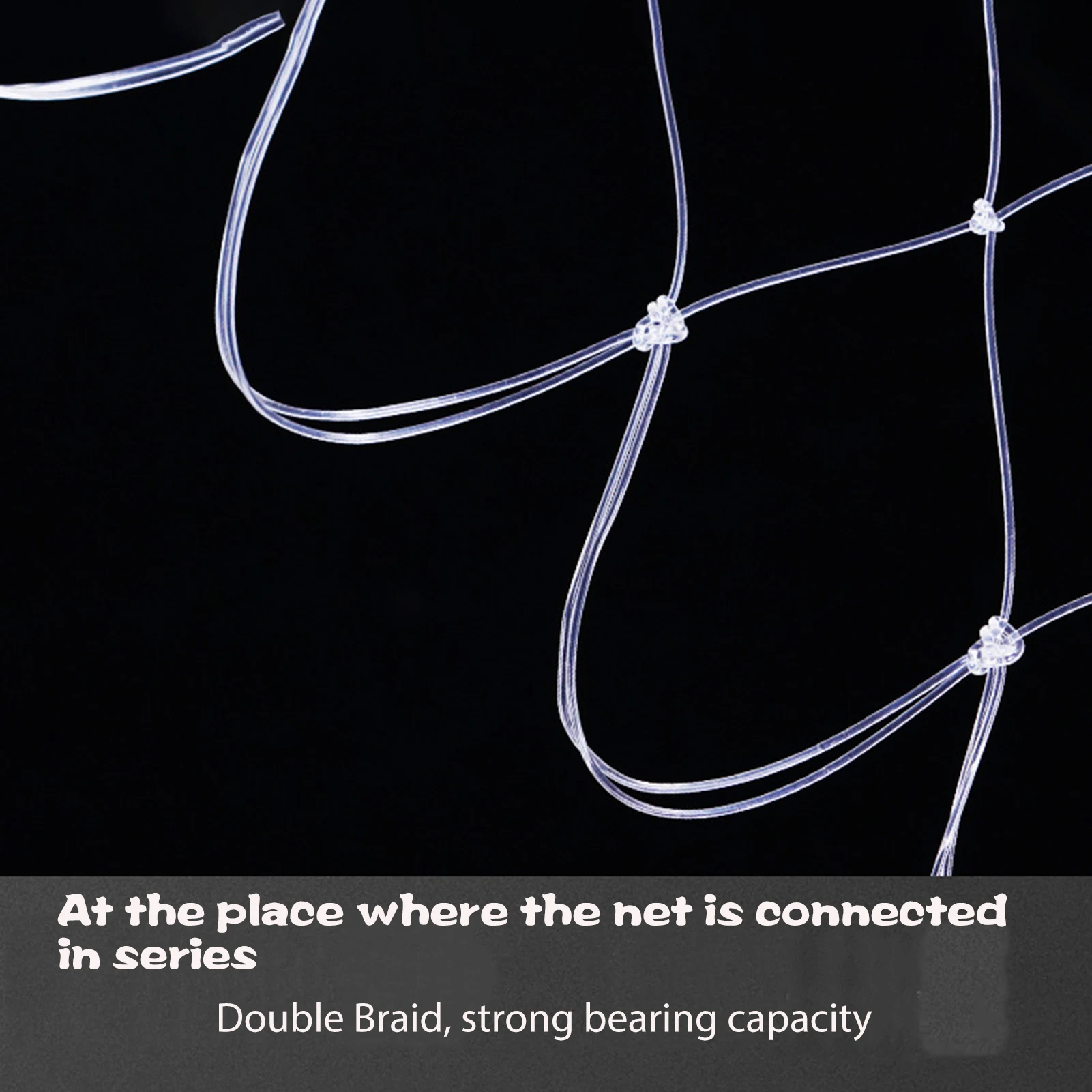 Nylon Fishing Net  53/60/95cm Saltwater Double Line Woven Folding Fishing cast Tool Single Wire Dense Eye Net Bag Accessories