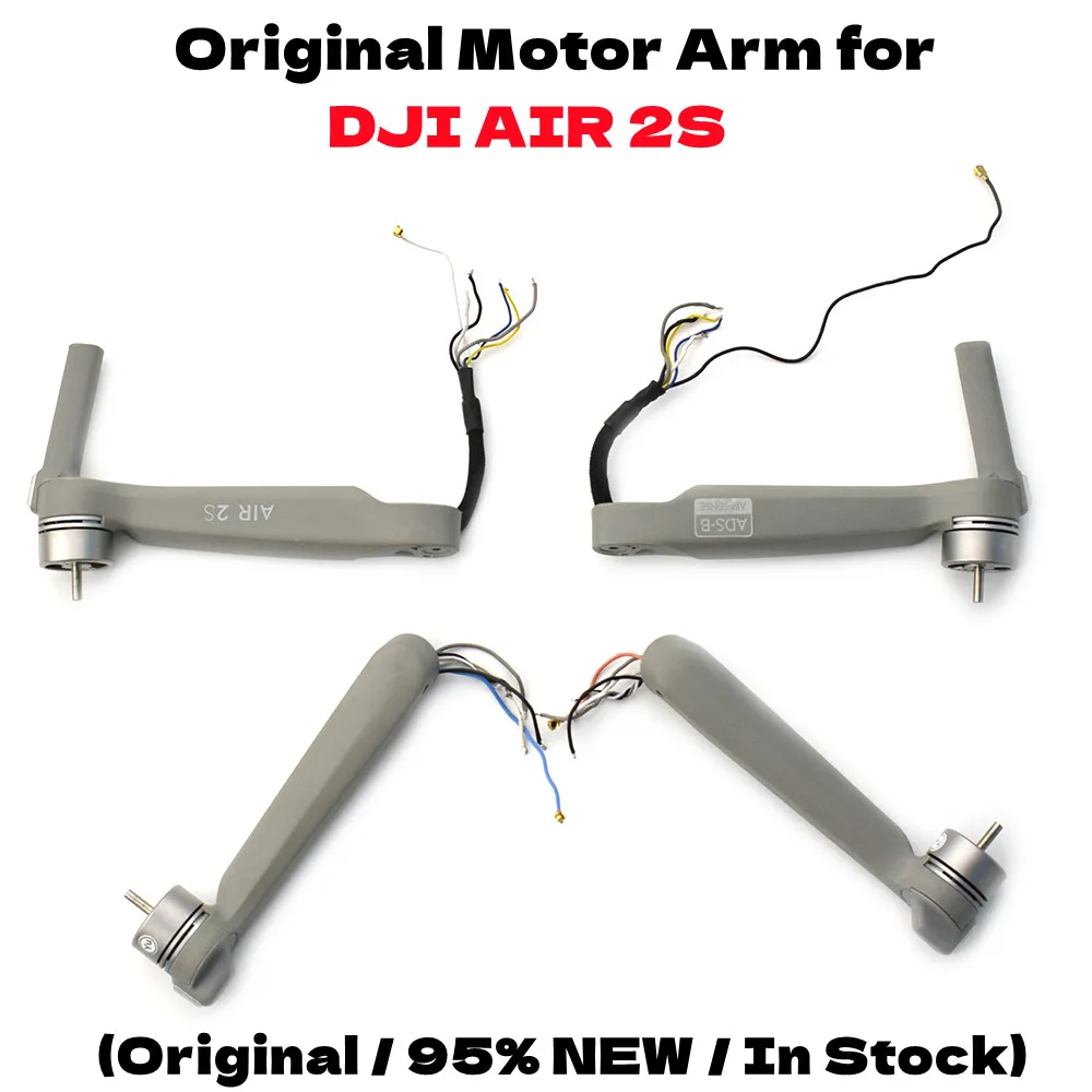 Original Motor Arm for DJI AIR 2S Drone Replacement Left Right Front Rear Engine Arms for DJI Mavic AIR 2S Repair Parts 95% NEW