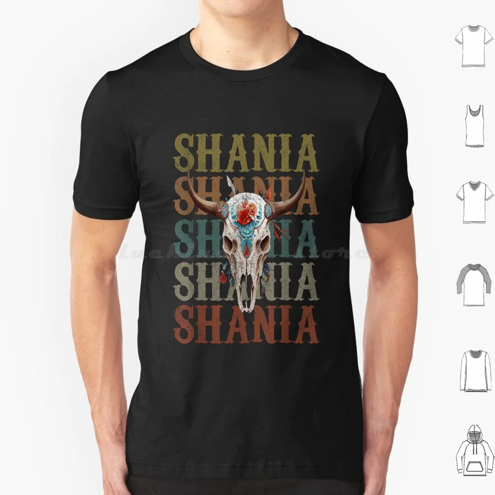 Shania T Shirt Big Size 100% Cotton Shania