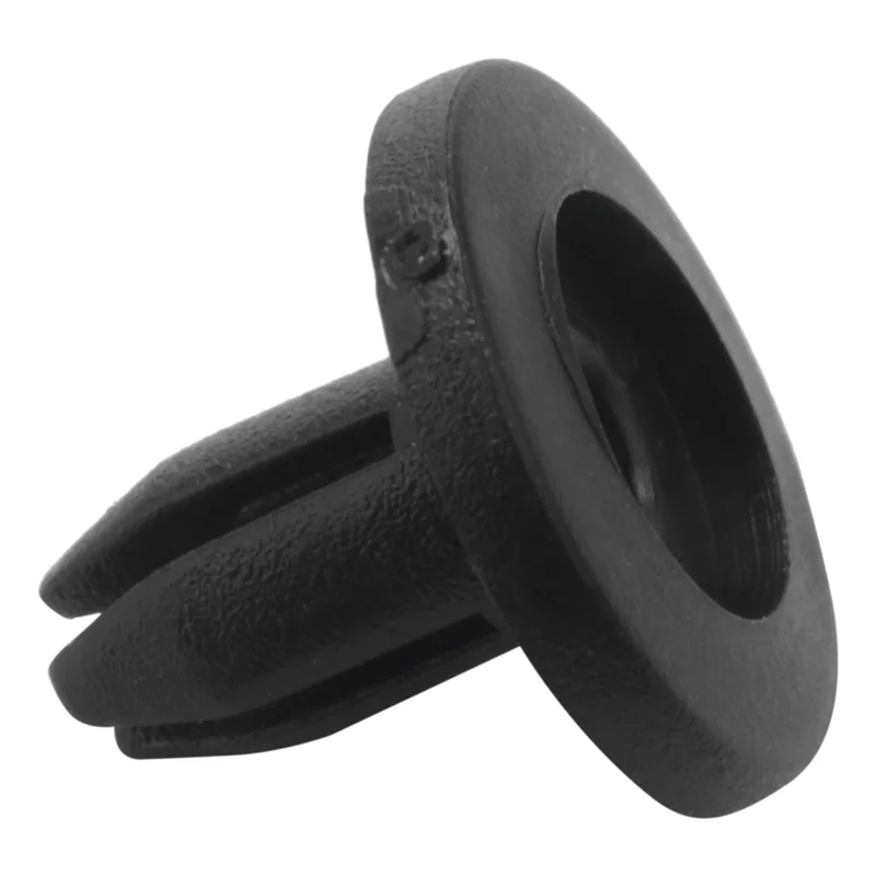 AA49 150 Uds. Clips de pasador de parachoques de remache tipo empuje de plástico de 6Mm