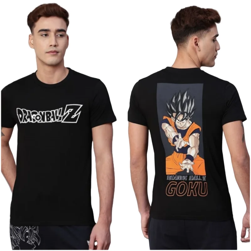

2025 New Men Women TShirt Men's O Neck T-shirt Anime Dragon Ball Clothing Shirts Trend Goku Tops Summer Streetwear