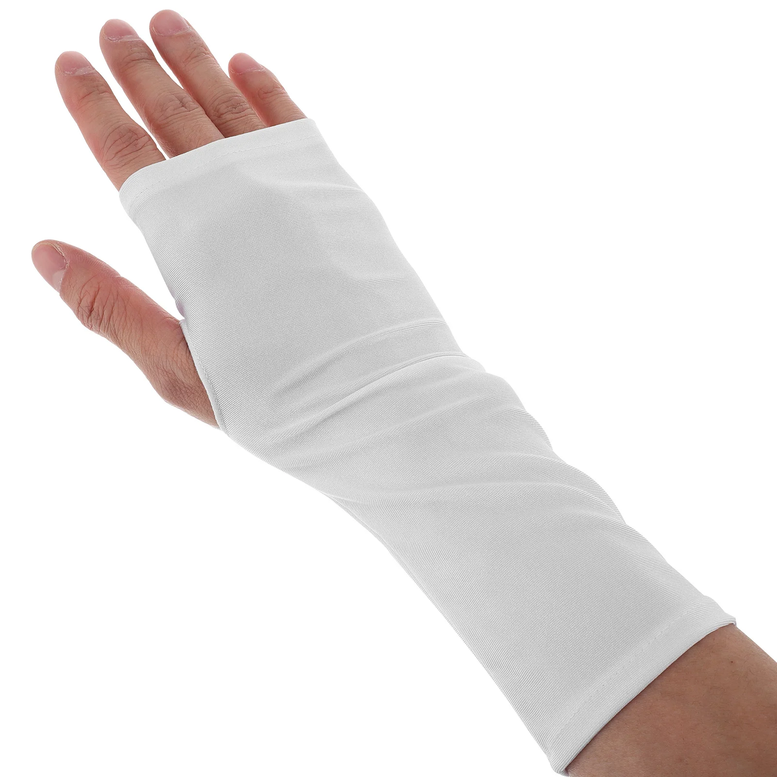 1 زوج النساء الشمس حماية أكمام أذرع تبريد التبريد الأشعة فوق البنفسجية حجب قفازات طويلة رقيقة تنفس مدفئات للذراع للرياضة في الهواء الطلق البستنة #1