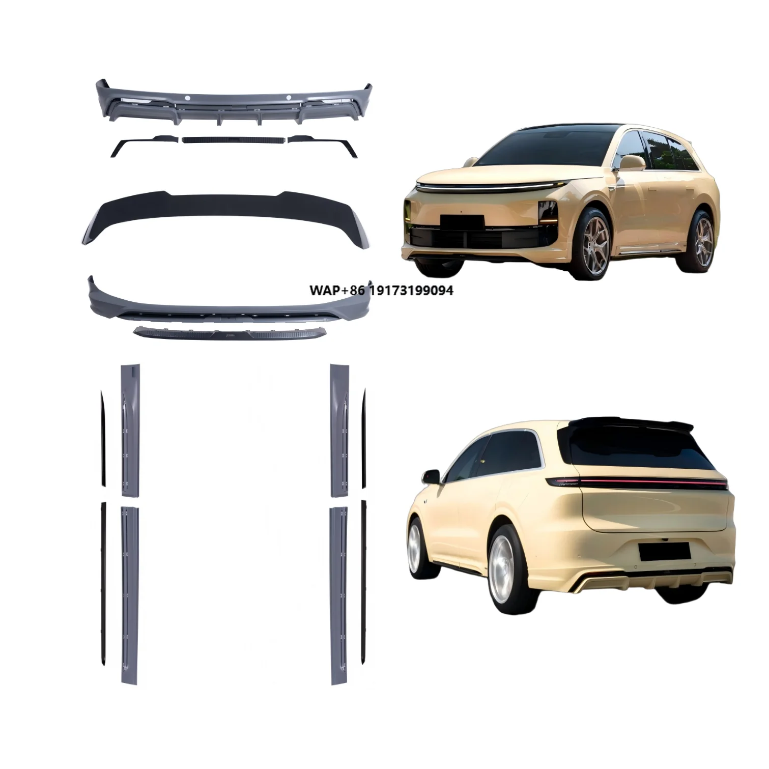 

Factory Wholesale Body Kits for LI Auto L6 Car Bumpers Side Skirts Car Spoiler Front and Rear Bumper Auto Parts Car Accessories