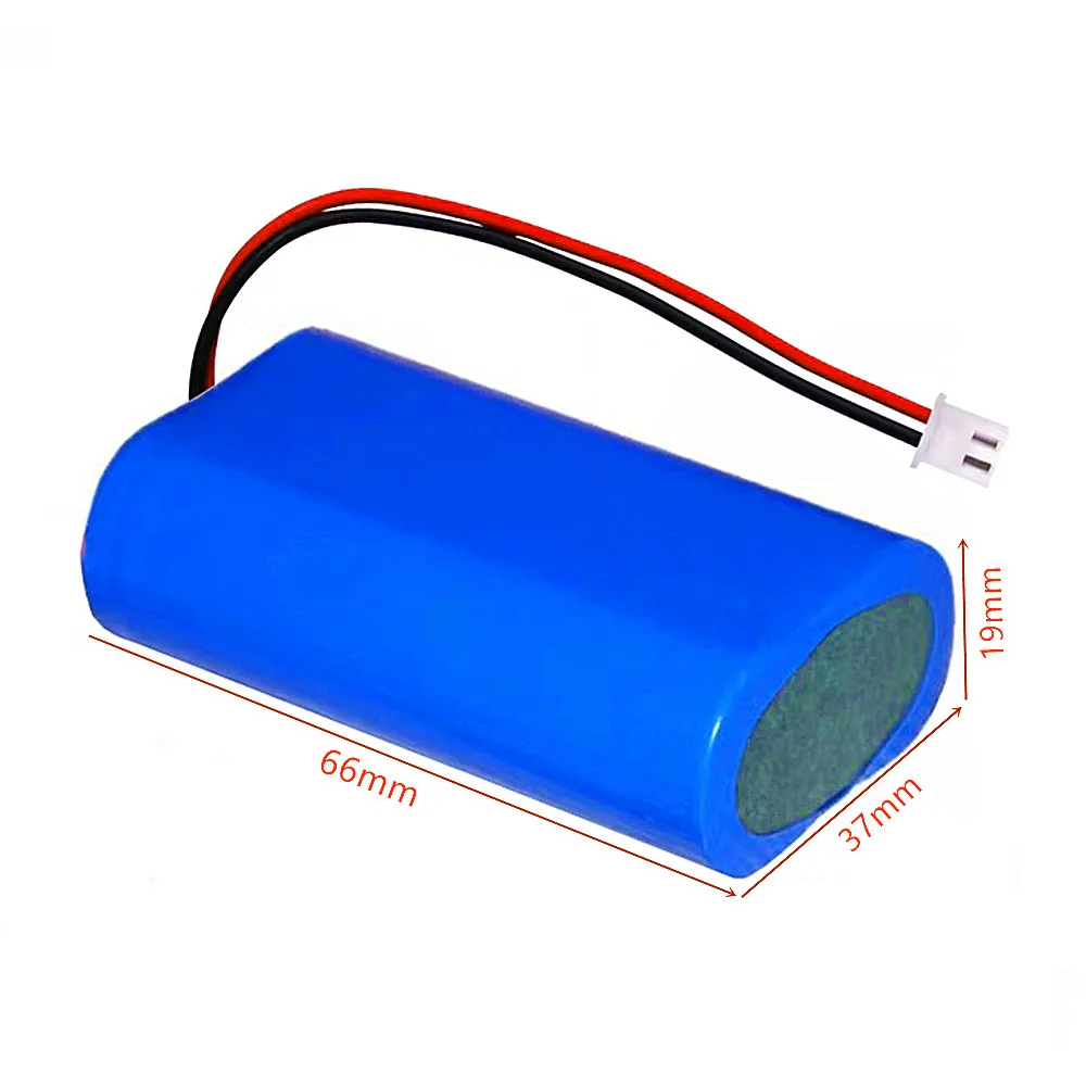 Bateria de Lítio Recarregável para Megafone, Bluetooth Power Bank Acessórios, RC Peças Brinquedos, 2S 18650 Bateria, 7.4V, 3500mAh