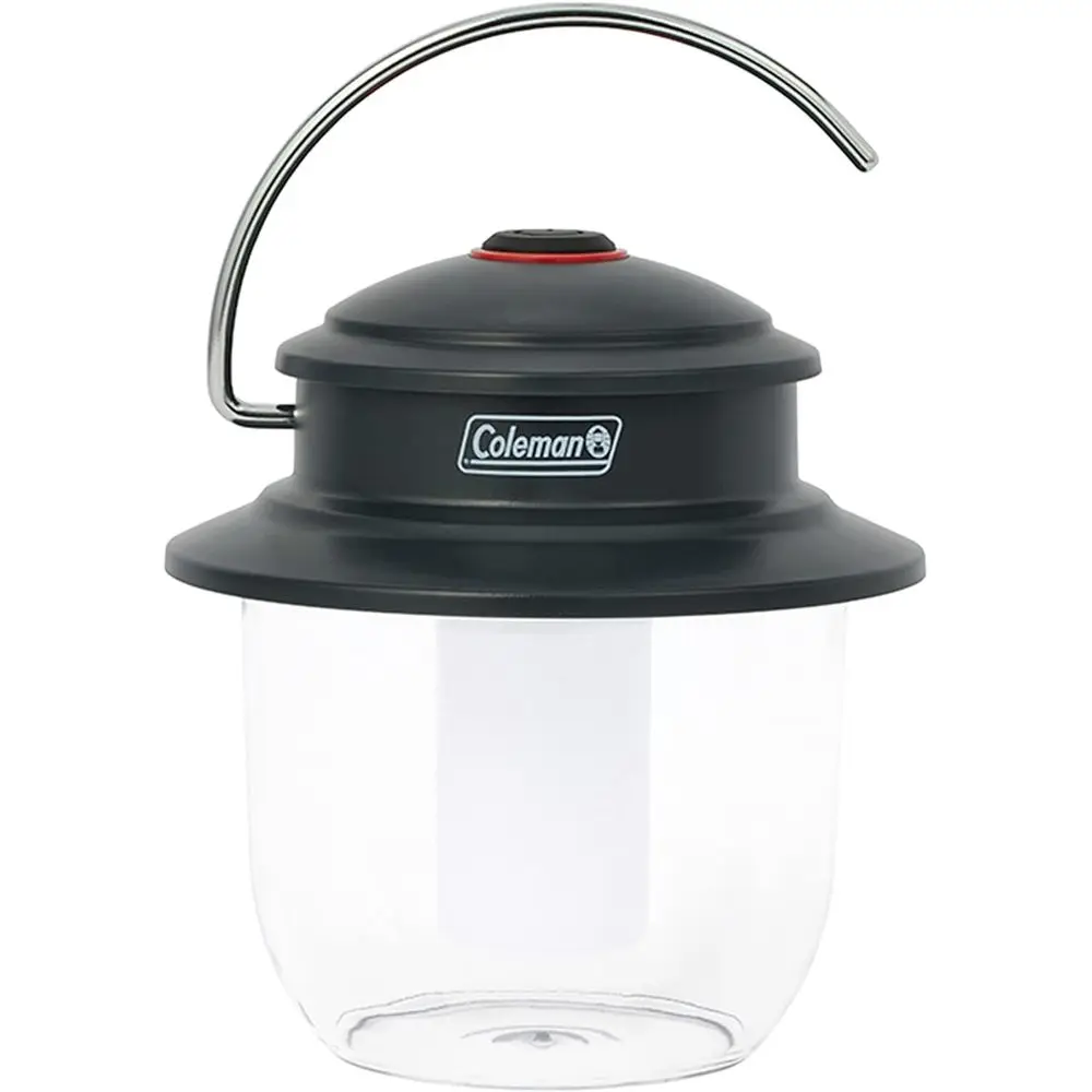 Lanterna LED Classica Ricaricabile 800L, Resistente agli Urti e all'Acqua con Moschettone e Porte di Ricarica, Ideale per il Campeggio