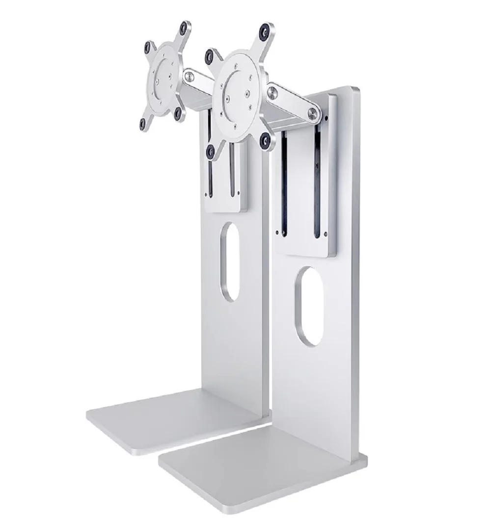 CNC Aluminum Alloy XDR STYLE LCD MONITOR lift and Rotary BRACKET 24''-40'', Max Support 10KG MONITOR BRACKET VESA 100*100