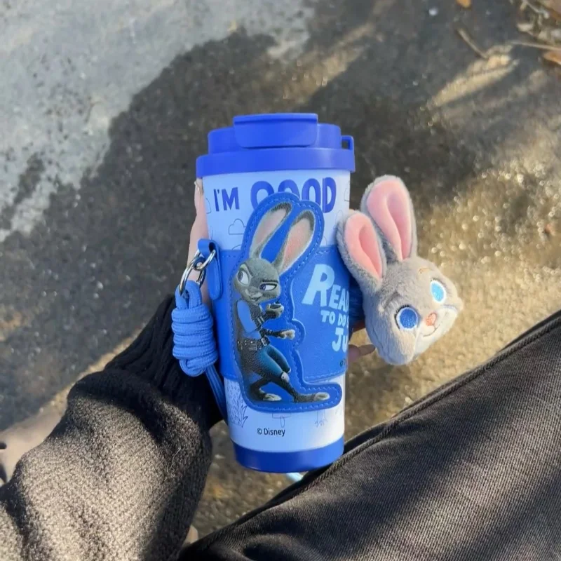 nieuwe echte Nick Wilde grote capaciteit roestvrijstalen beker koffiekopje waterfles reisbeker zootopia periferie vakantiecadeau