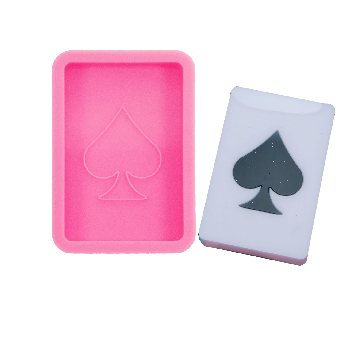Playing Card Silicone Mold for Sugar Craft Cake Decorating Fondant Chocolate Gum Paste DIY Baking Tool