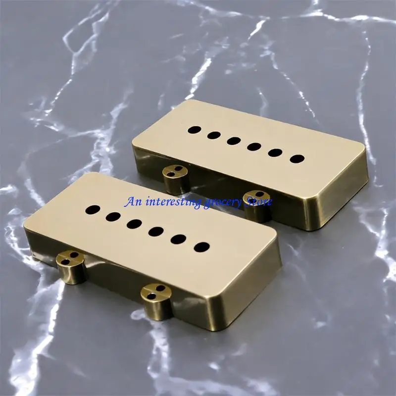 652D Electric Guitars Pickup Cover 6 Hole Plastic Shell Humbuckers Cover Unique Guitar Pickup Protections Cover Enduring