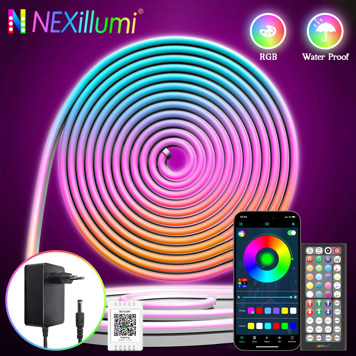 Luces LED RGBBIC: La Mejor Opción para Ambientes Inteligentes y Musicales en Casa