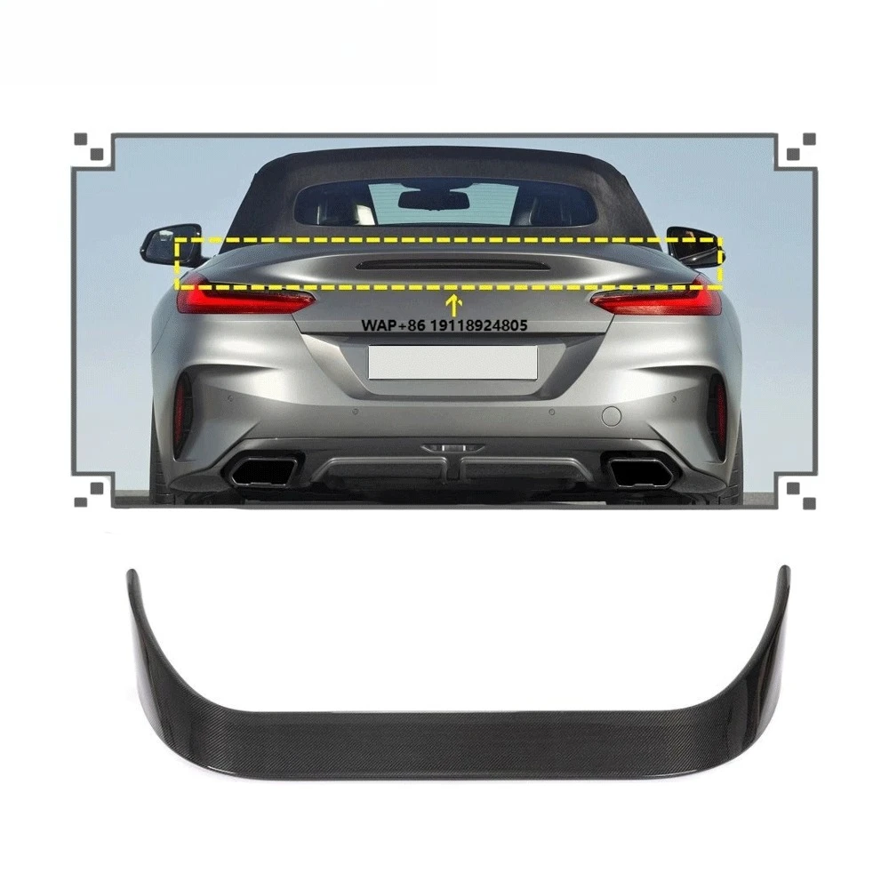 

For Z4 G29 M40i Convertible 19-21 Real Carbon Fiber Rear Trunk Spoiler Wing