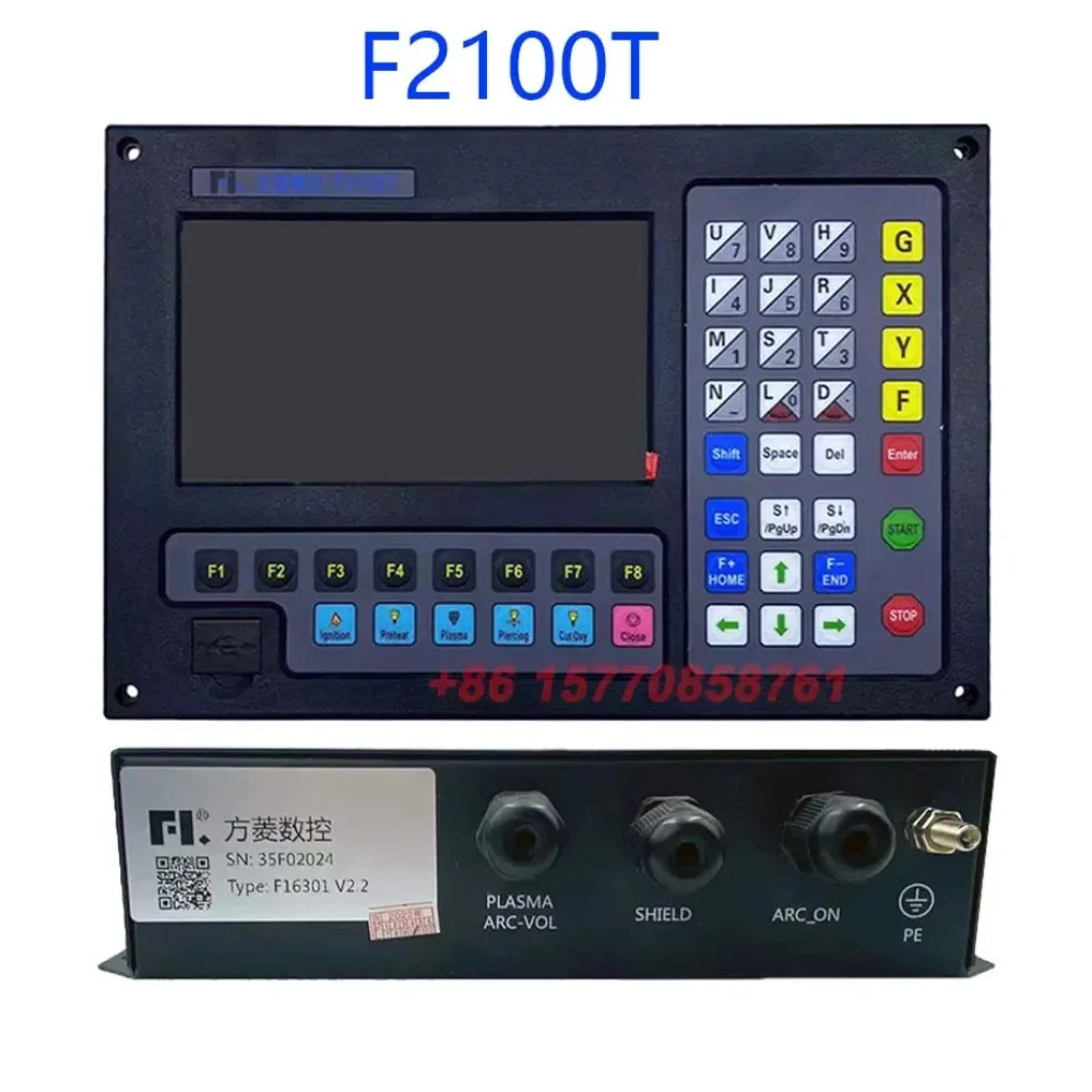 F2100T 2-axis CNC System Flame Cutting Machine System Plasma CNC System 2100T Integrated F16301 THC Lifter JYKB-100-DC24V-T3