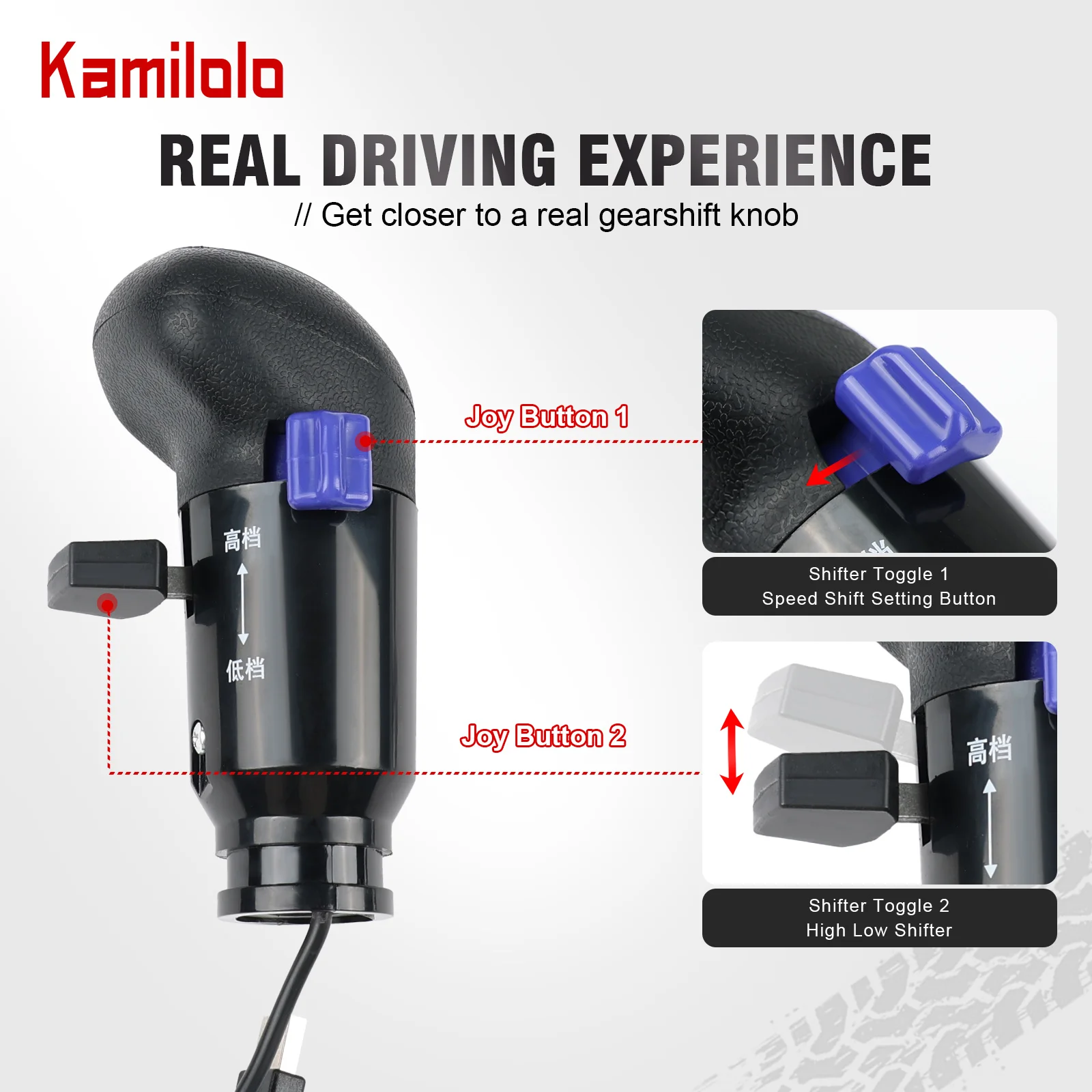 مقبض ناقل الحركة لشاحنة USB للكمبيوتر الشخصي لـ Logitech G29 G27 G25 G920 H مقبض ناقل الحركة لألعاب ATS ETS2 AI PC #5