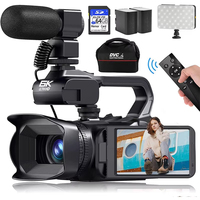 64MP Digital Video Cameras 6K 60FPS Photography Youtube Vlog Camcorder for Live Stream Webcam 18X Zoom 4\