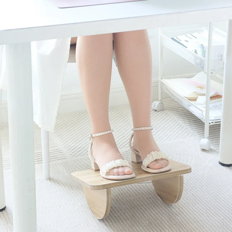 Home Office Footrest, Under Table Foot Pad, Leg Correction Anti-Warping Stool, Ergonomic Support for Living Room