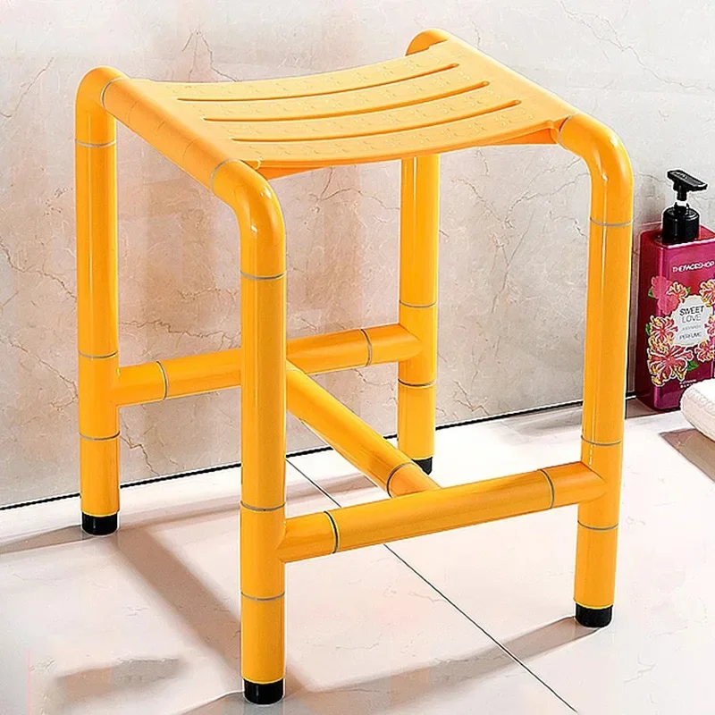 Sedie da bagno per anziani bianche Poggiapiedi per doccia Sedie da bagno portatili ergonomiche Sgabello pieghevole Mobili Para El Hogar
