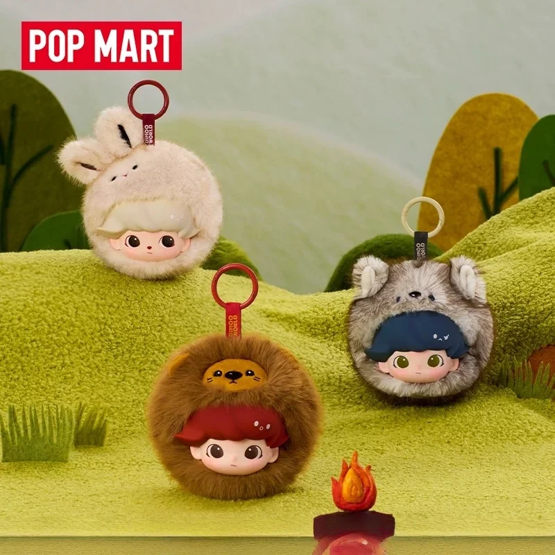 

Pop Mart Dimoo The Secret Theatre Club Series Earphone Bag Blind Box Pendant Portable Storage Pouch Fashion Mystery Box Gifts