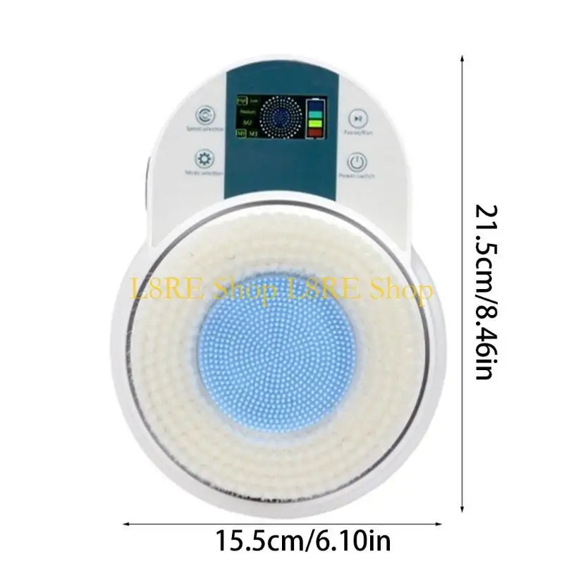 فرشاة حمام كهربائية مثبتة على الحائط L8RE خطة غير منفذة وحساسية ضغط السرعة القابلة للتعديل