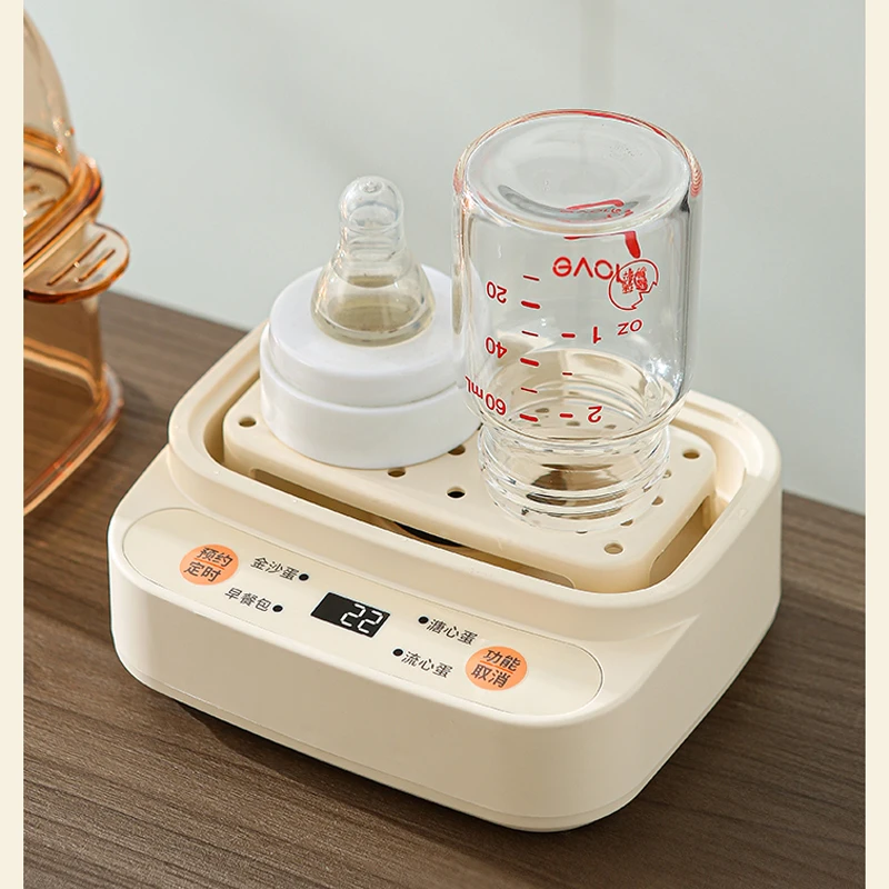 جهاز طهي البيض بالبخار الكهربائي، جهاز طهي البيض الذكي للحماية من الغليان الجاف، غلاية البيض، جهاز بخار كهربائي متعدد الوظائف، قابل للفصل، سهل التنظيف