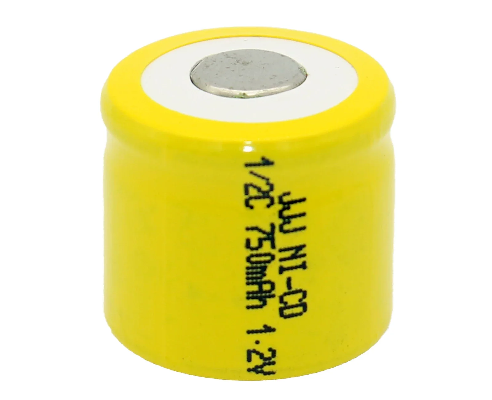 2pcs Ni-Cd 1/2C 1.2V 750mAh Rechargeable Battery W/tab Nickel Cadium cell 26*24mm