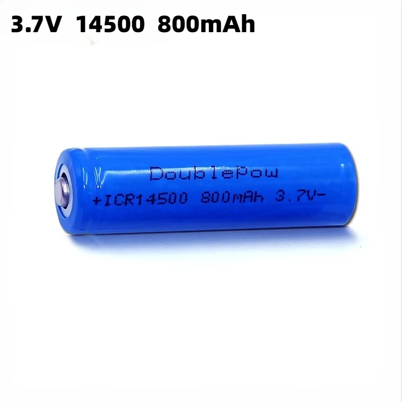 14500 3.7V 800mAh Li-ion Rechargeable Battery for LED Solar Light Flashlight Toys Digital Camera