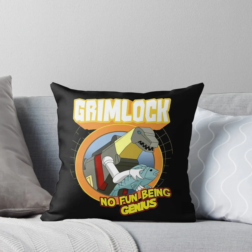 Grimlock not genius Throw Pillow Sofa Covers For Living Room home decor items Luxury Cushion Cover