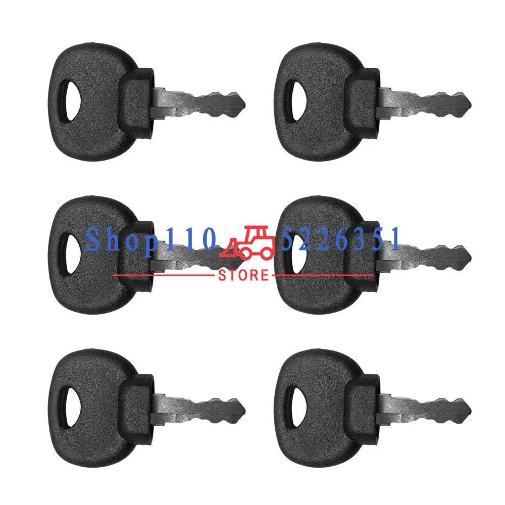 10/5/1 X Ignition Key Plant Application Spare 14607 For Tractor Ignition Starter Switch Key For JC B JS 3CX Car Accessories