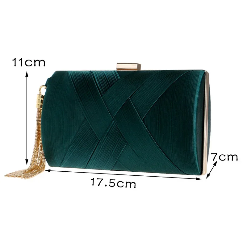 Tassel Fashion Ladies Day Clutch Bag Evening Luxury Women Bridal Bags Female Party Wedding Clutch Purse Dinner Bag Banquet Bag